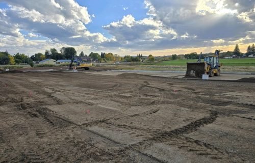 492544011_1236417858490119_6291582266506220163_n a construction site with a bulldozer and a tractor